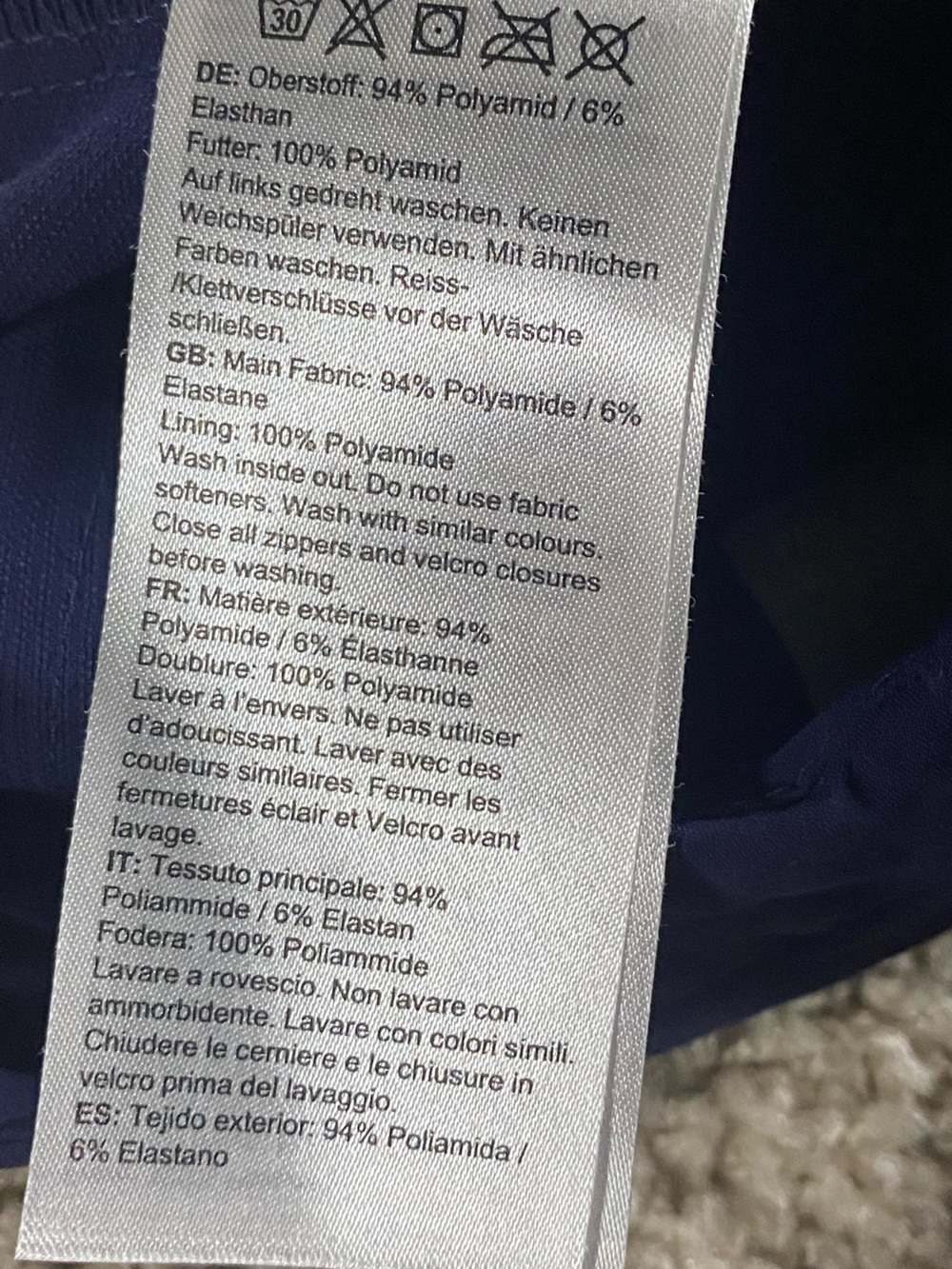 Mammut Women Navy Blue Hiking Pants 8 Medium RG Performance Chinos Trekk Gorpcor - Picture 5 of 11